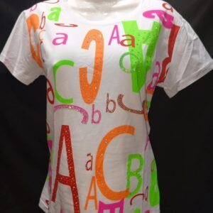 Blusas Para Dama - Talla Unica - Estampado de colores - Cotton Lycra