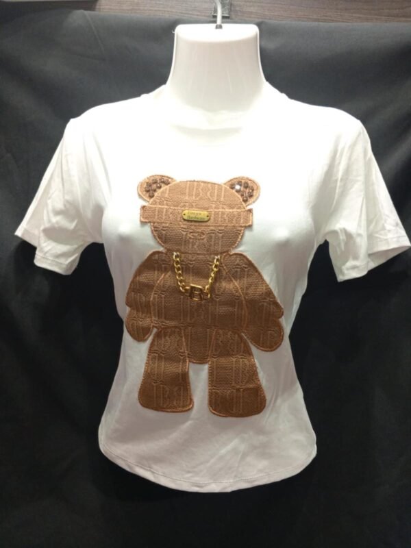 Blusa Para Dama - Decoracion de Oso - Talla Unica
