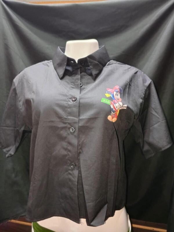 Camisa de Dama - Diseño Estampado - Talla Unica - Image 4