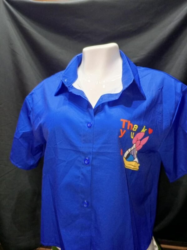 Camisa de Dama - Diseño Estampado - Talla Unica - Image 6