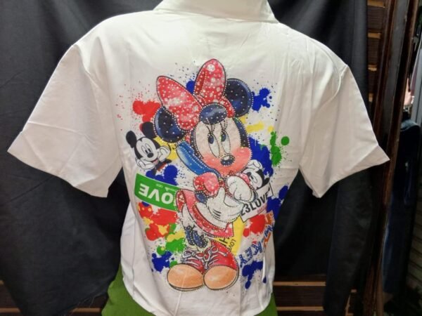 Camisa de Dama - Diseño Estampado - Talla Unica - Image 9