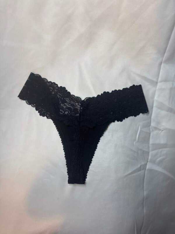 VS Pink - Hilo - Negro - Talla XS (Por Llegar) - Image 2