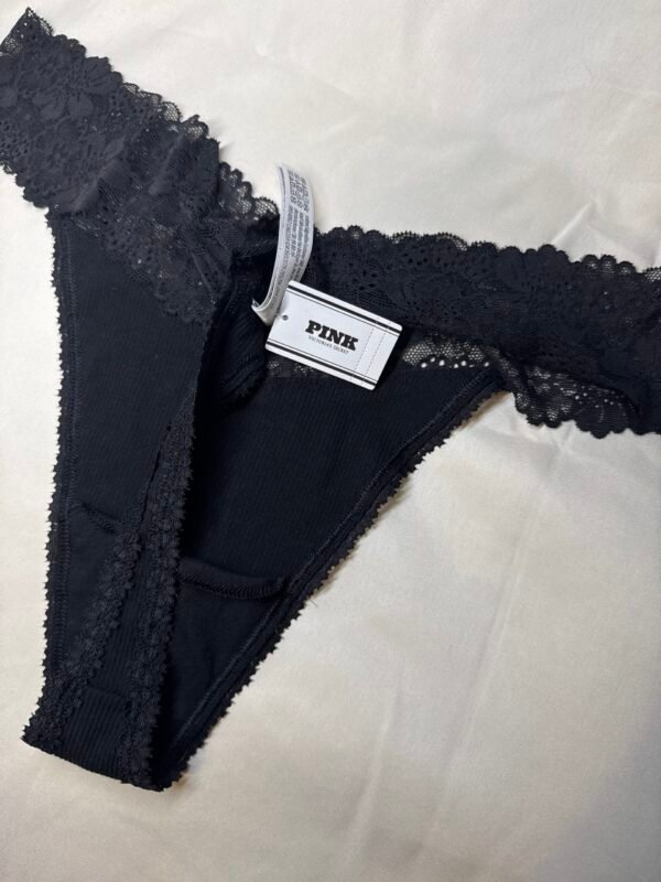 VS - Pink - Hilo - Negro - Talla XXL (Por Llegar) - Image 3