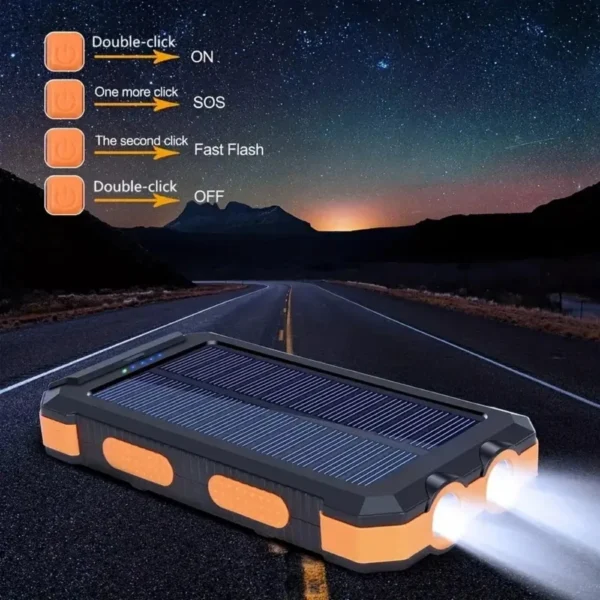 Power Bank Solar - Ideal Para Cargar Celulares (Por Llegar) - Image 6